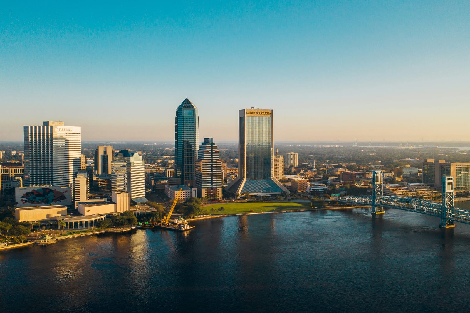 Jacksonville riverfront skyline